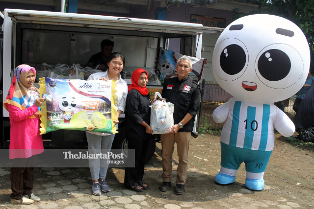AICE Distributes Food Aid to PAUD Teachers and Students throughout Jabodetabek