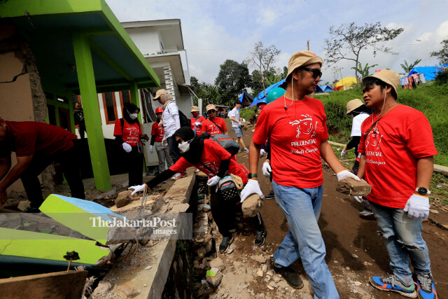 Prudential assistance to victims of the Cianjur earthquake
