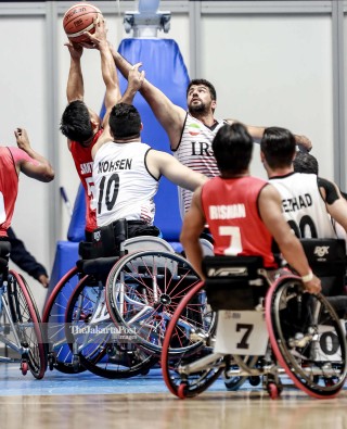 Asian Paragames 2018 wheel chair basketball