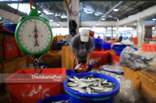 The new Muara baru Fish Market