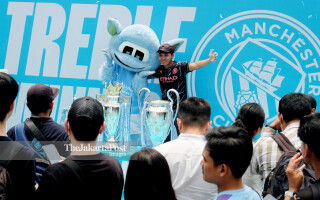 Trophy Treble Tour Manchester City to Indonesia