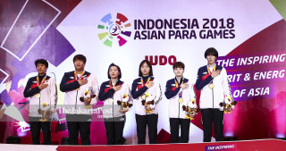 Judo Putri Final Asian Para Games 2018_Korea Selatan