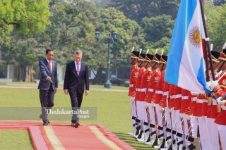 Indonesia - Argentina bilateral meeting