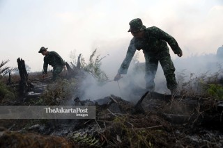 File: Kebakaran Lahan Gambut di Aceh