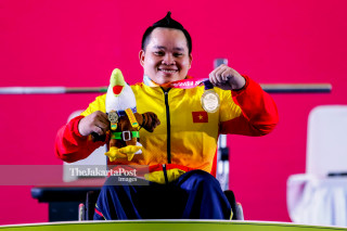 Para Powerlifting Asian Para Games 2018 Nguyen Binh An