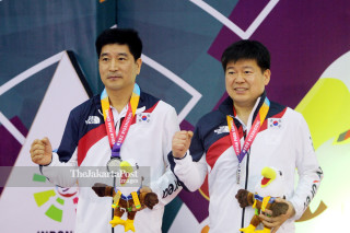 MEDALI PERAK GANDA PUTRA TENIS MEJA ASIAN PARA GAMES 2018