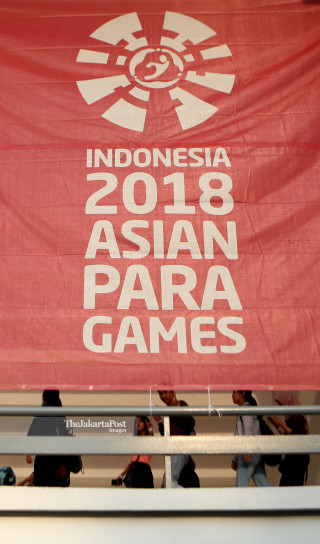 PENGUNJUNG ASIAN PARA GAMES 2018 di Cabang Olahraga Bulutangkis
