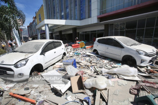 penjarahan pusat perbelanjaan Palu Grand Mall, Sulawesi Tengah