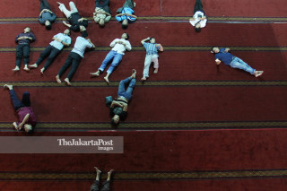 Suasana Ramadhan di Istiqlal