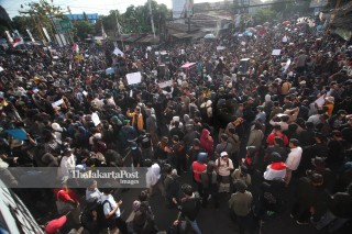 Aksi Massa #Gejayan Memanggil di Yogyakarta