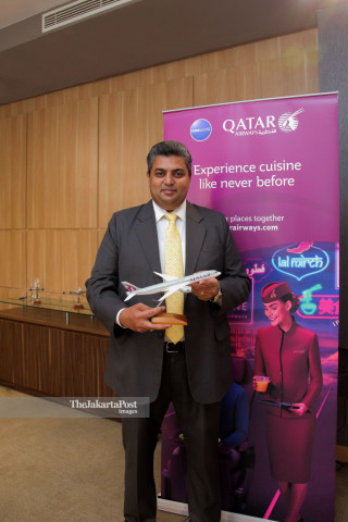 Quisine dari Qatar Airways