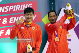MEDALI PERUNGGU GANDA PUTRA TENIS MEJA ASIAN PARA GAMES 2018