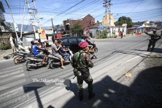 Keamanan di kota Palu, Sulawesi Tengah