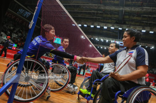 Badminton Ganda Campuran Asian Paragames 2018