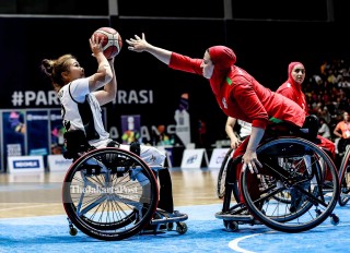 Basket Kursi Roda Asian Para Games 2018_Iran vs Thailand