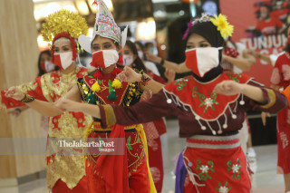 Flashmob Tari Tradisional Nusantara