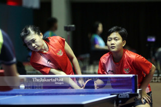 ANA WIDYASARI DAN LOLA AMALIA GANDA PUTRI INDONESIA BERMAIN DI ASIAN PARA GAMES 2018