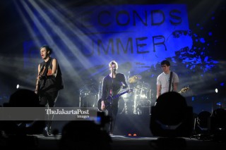 File: The Australian band's appearance, Five Seconds of Summer