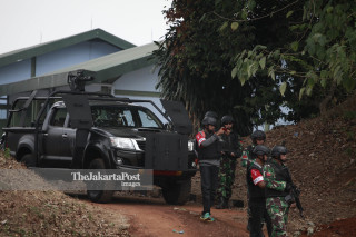 TNI AU: Simulasi Peyergapan Oleh Paskhas