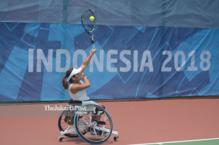 Women Tennis Wheelchair Asian Para Games 2018