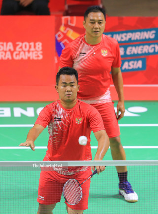 Badminton Ganda Putra Asian Paragames 2018