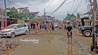 Pasca Banjir di Jatiasih Bekasi