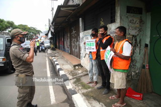 Pembatasan Sosial Berskala Besar (PSBB) di Depok, Jawa Barat