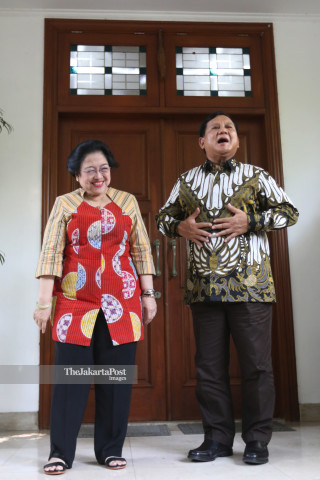 Prabowo meets Megawati