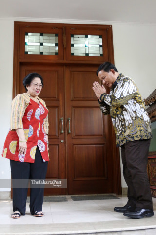 Prabowo meets Megawati
