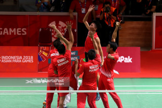 Badminton Asian Paragames 2018 Final