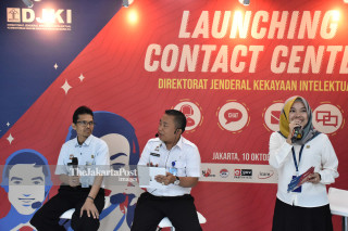 Launching Contact Center Dirjen Kekayaan Intelektual