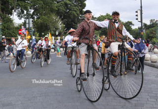 Komunitas Sepeda Onthel Di Yogyakarta