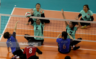 -Bola Voli Duduk Putri Jepang Vs Mongolia Grup C