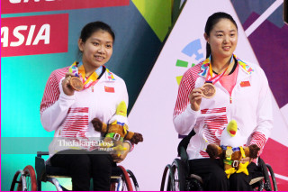 MEDALI TENIS MEJA PUTRI ASIAN PARA GAMES 2018