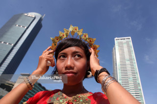 File: Aksi Damai Aliansi Masyarakat Adat Nusantara