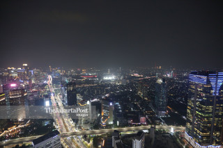 Jakarta's nightscape