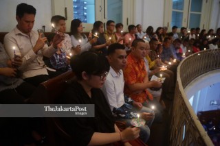 Ibadah Malam Natal Gereja Immanuel Jakarta