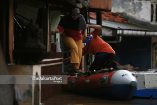 FILE: flooded area in Jakarta