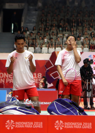 -Perempat Final Bulutangkis Ganda Campuran Indonesia vs Thailand