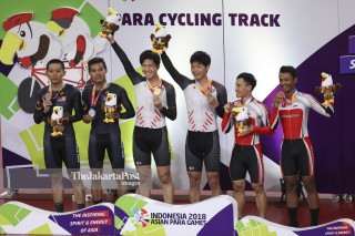 Para atletik Asian Para Games 2018_Putra