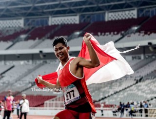 Para atletik Asian Para Games 2018_Indonesia