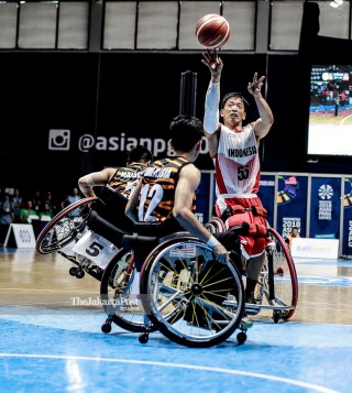 Basket Kursi Roda Asian Para Games 2018_ndonesia vs Malaysia