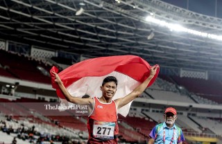Para atletik Asian Para Games 2018_Indonesia