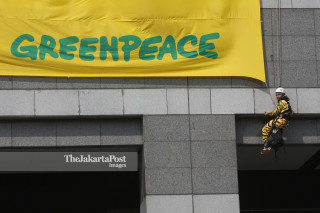 FILE; Greenpeace