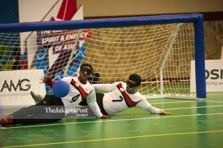 Goal Ball Asian Para Games 2018 - Putra - Iran vs Qatar