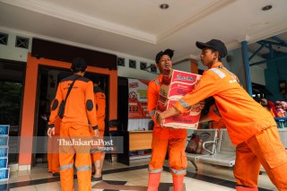 Posko Banjir Kantor Walikota Jakarta Barat