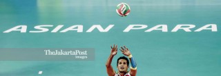 Voli Duduk Final Putra Asian Para Games 2018_Iran