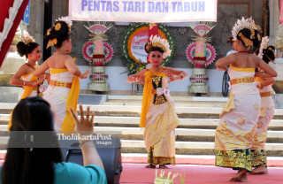 Festival Kesenian Bali Penyandang disabilitas, di Taman Budaya, Denpasar Bali