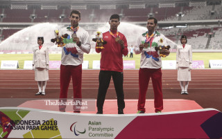 Para atletik Asian Para Games 2018_Indonesia