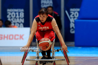 Basket Kursi Roda Asian Para Games 2018_ China vs Jepang